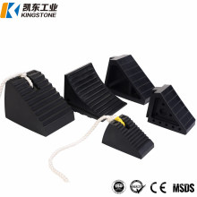 Excellent Quality Rubber Wheel Chock with Rope